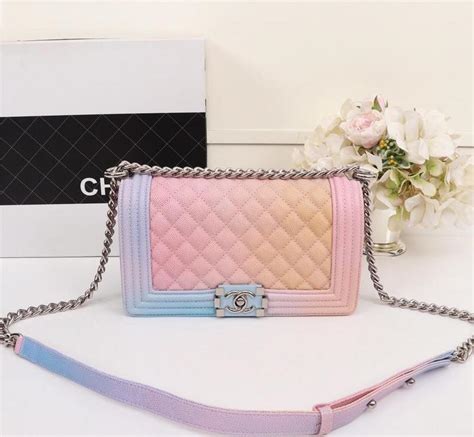 chanel rainbow boy bag replica|chanel boys bags dupe.